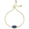 GOLD - BLUE DRUSY