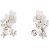 Cream/Silver Studs
