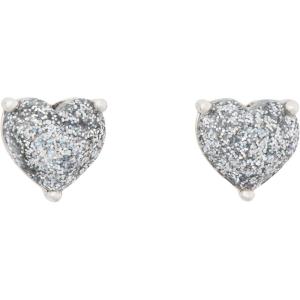 kate spade new york My Love Heart Studs(Silver)