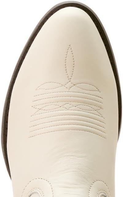 image:imageARIAT womens Heritage R Toe Tall Stretchfit Western BootBright Cream
