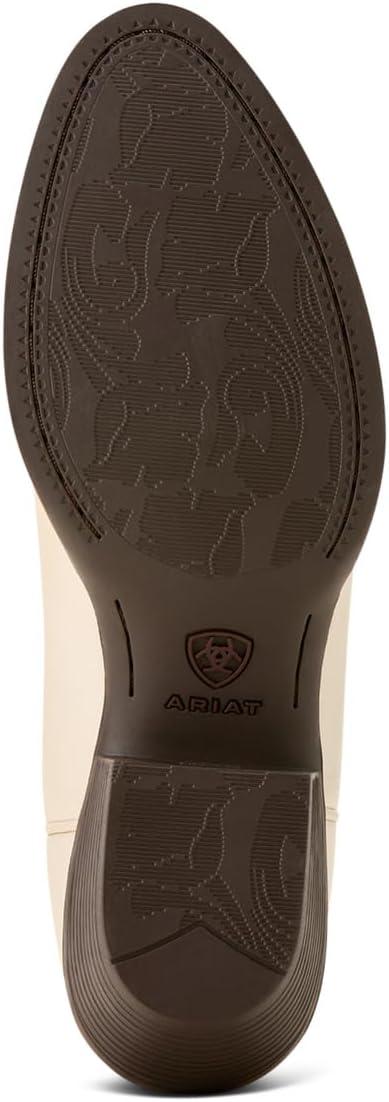 image:imageARIAT womens Heritage R Toe Tall Stretchfit Western BootBright Cream