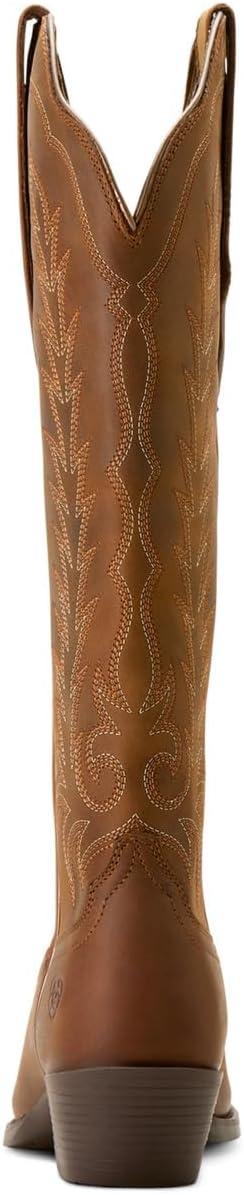 image:imageARIAT womens Heritage R Toe Tall Stretchfit Western BootDistressed Brown