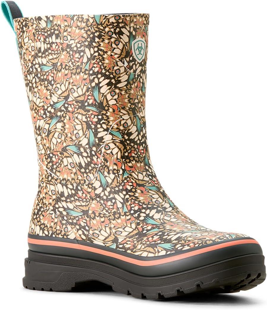 image:imageARIAT womens Kelmarsh Mid Rubber BootButterfly