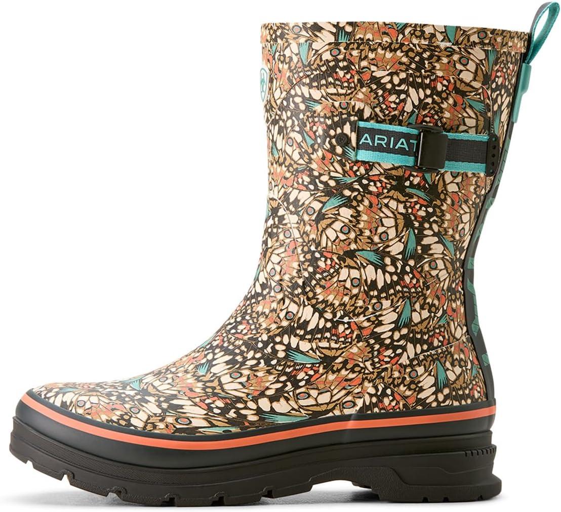 image:imageARIAT womens Kelmarsh Mid Rubber BootButterfly