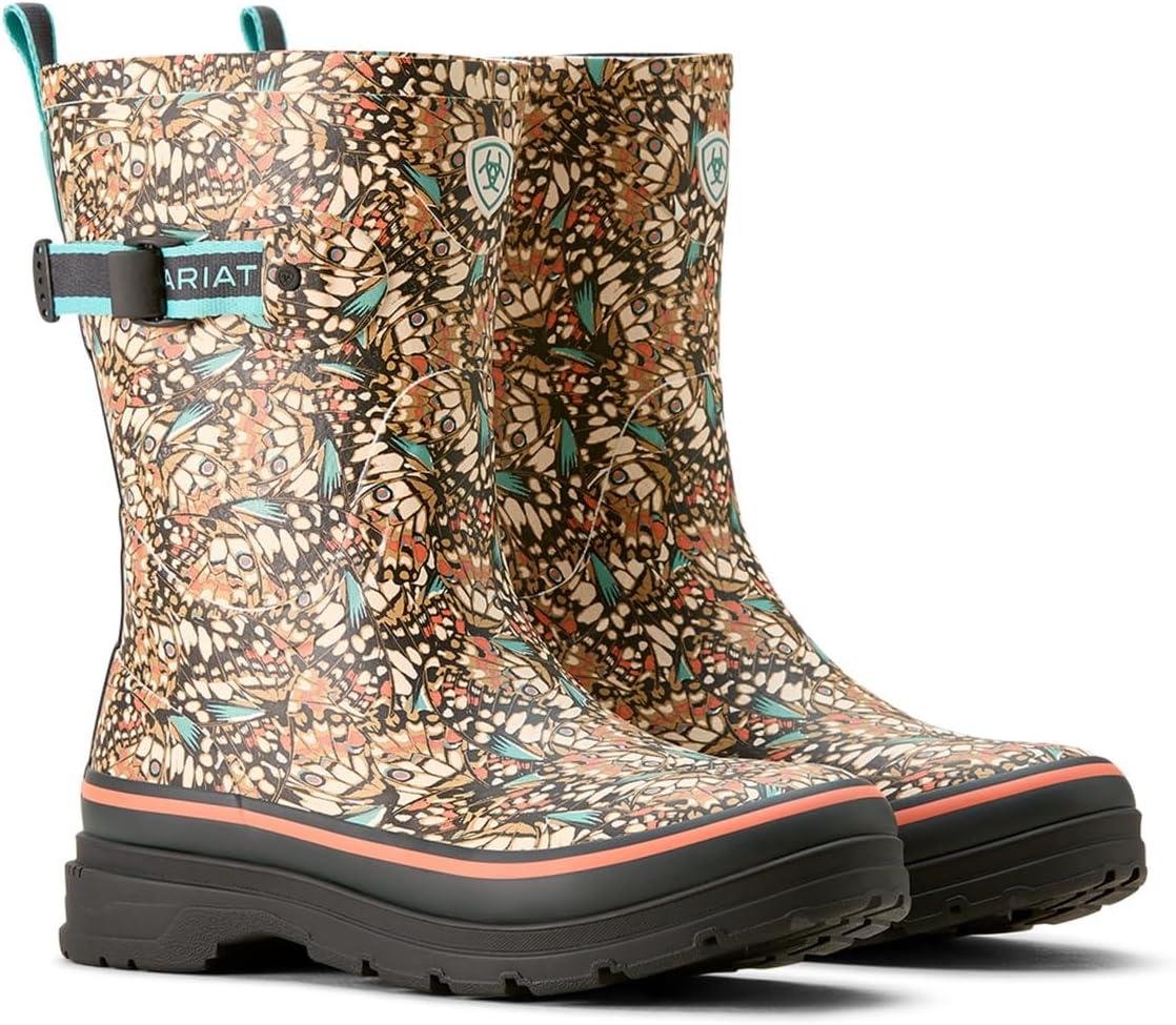 image:imageARIAT womens Kelmarsh Mid Rubber BootButterfly