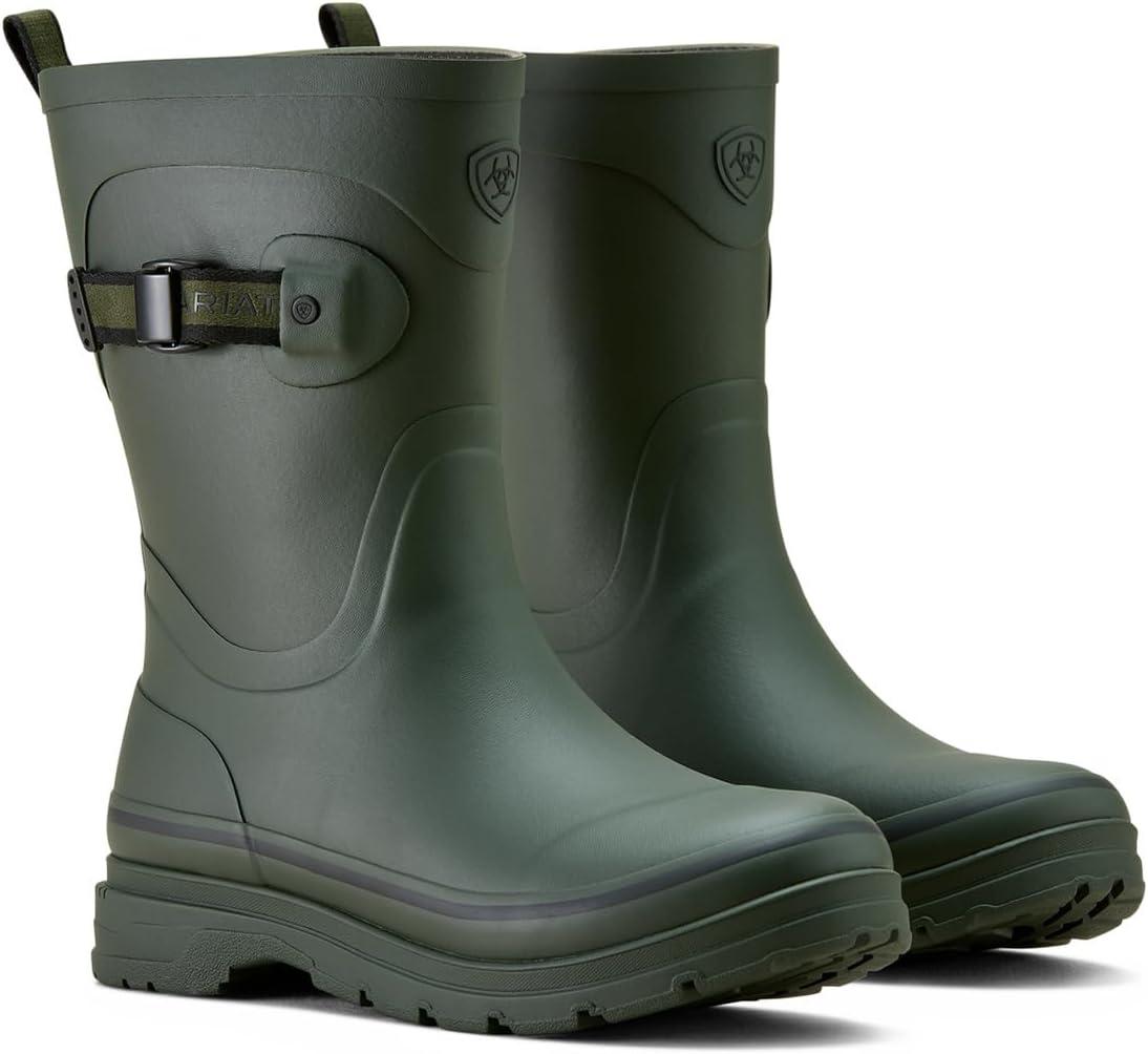 image:imageARIAT womens Kelmarsh Mid Rubber BootDark Olive