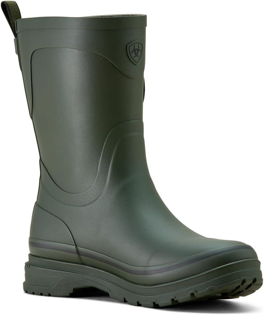 image:imageARIAT womens Kelmarsh Mid Rubber BootDark Olive