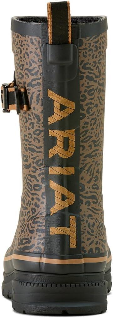 image:imageARIAT womens Kelmarsh Mid Rubber BootOcelot Print