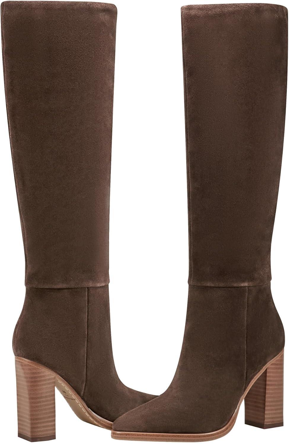 image:imageMarc Fisher LTD womens LannieDark Brown Suede 201