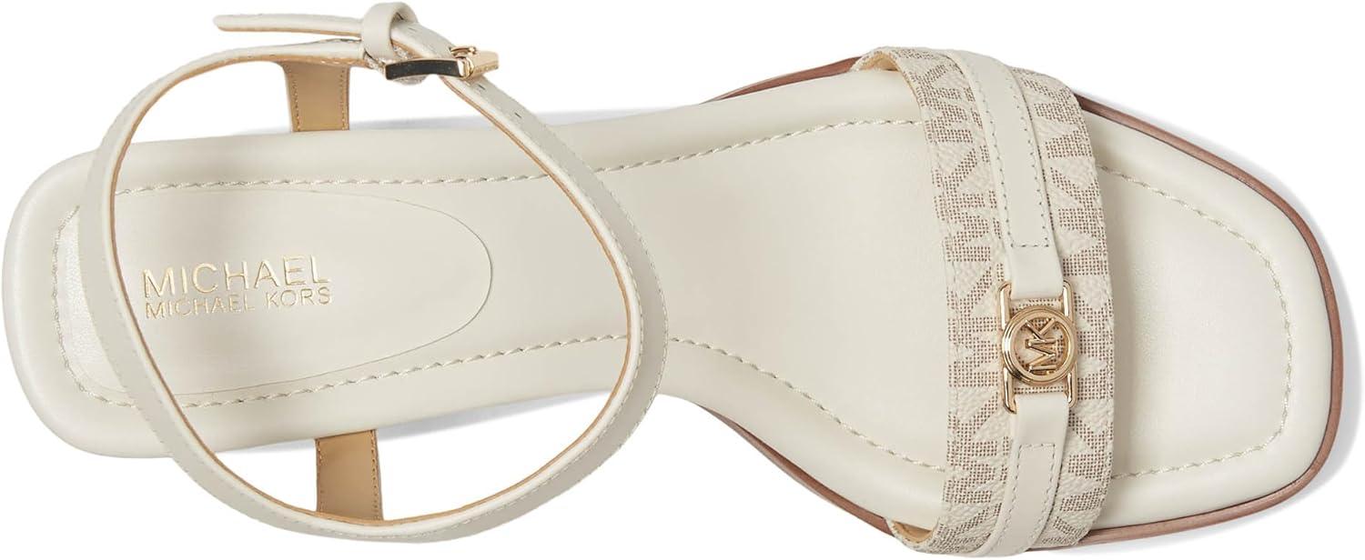 image:imageMichael Kors womens Mandy Mid SandalVanillaCream