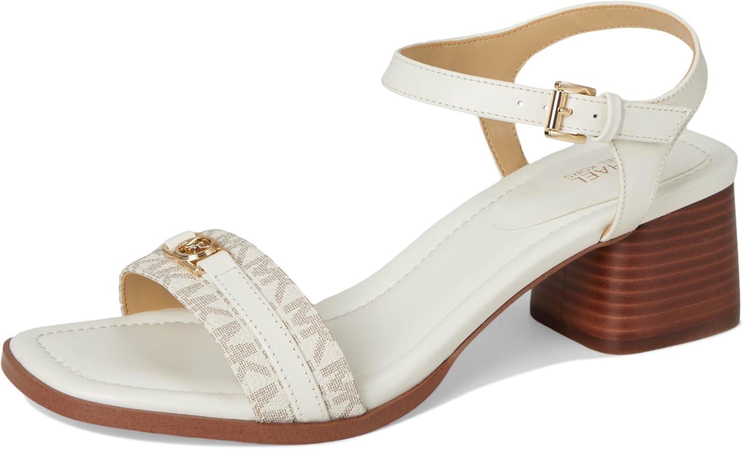 image:imageMichael Kors womens Mandy Mid SandalVanillaCream