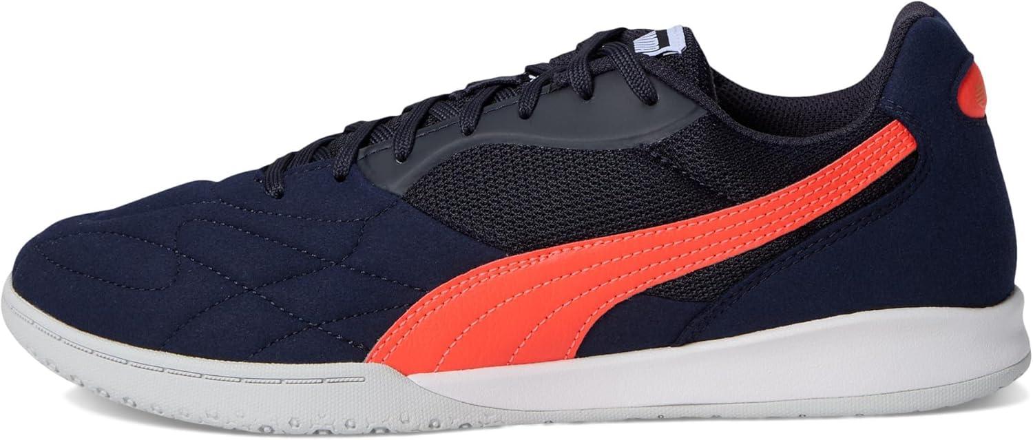 image:imagePuma Mens King Top Indoor Trainer Soccer ShoesNew Navyglowing Redsilver Mist