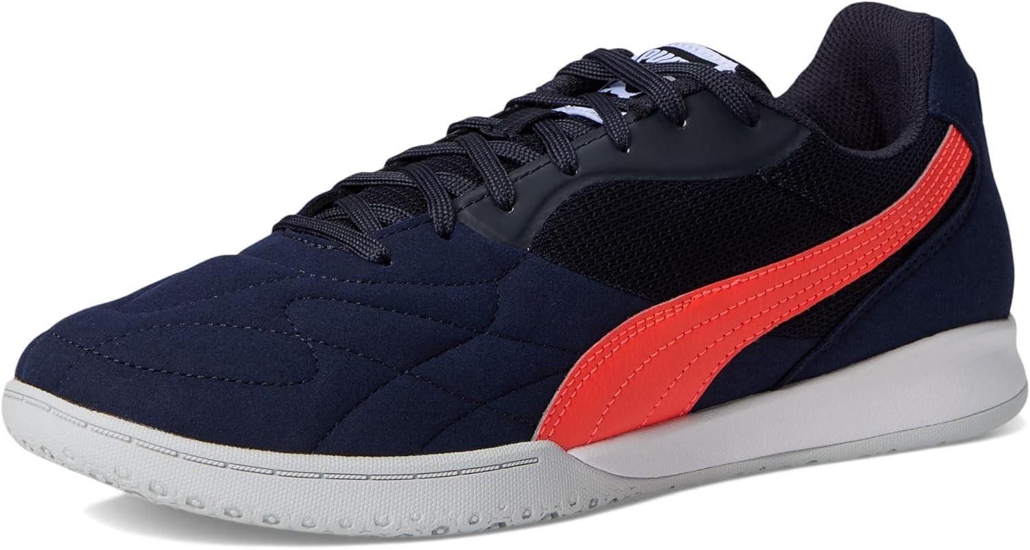 image:imagePuma Mens King Top Indoor Trainer Soccer ShoesNew Navyglowing Redsilver Mist
