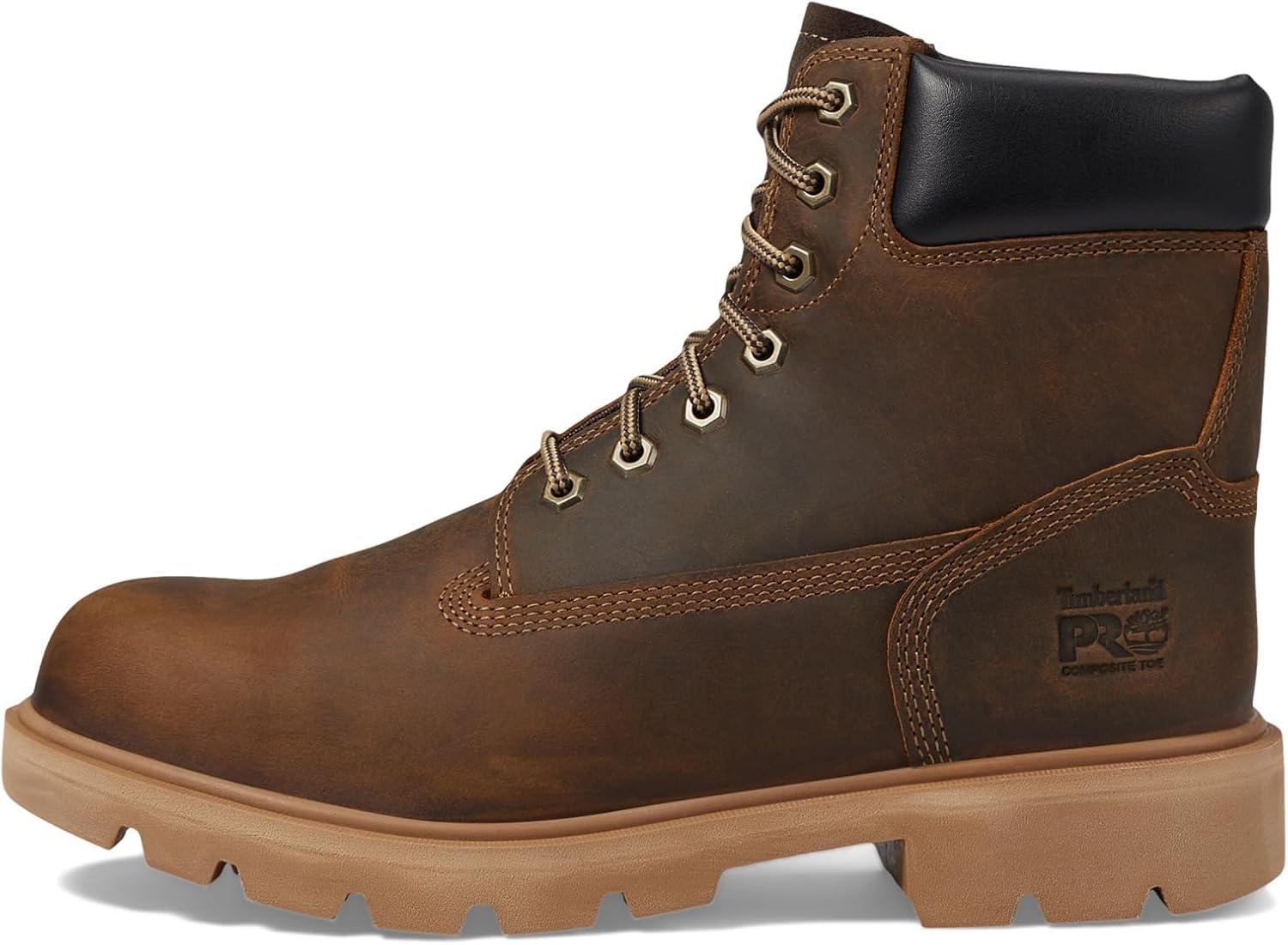 image:imageTimberland PRO UnisexAdult Sawhorse 6quot Composite Safety ToeEarth Bandit Brown