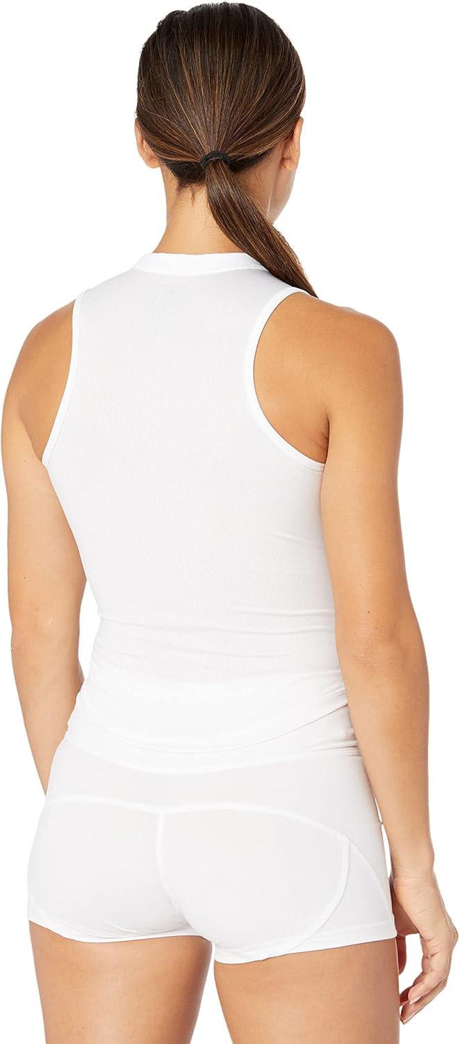 image:imageUFC Sleeveless Cutout Workout Top for Women Blended Fabric Sleeveless Design Cutout DetailingWhite