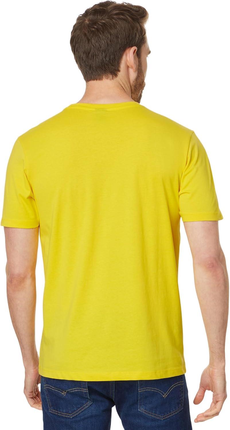 image:imageUS Polo Assn Mens Short Sleeve Colorblock Stripe Crew Neck Jersey Tee ShirtWinning Yellow