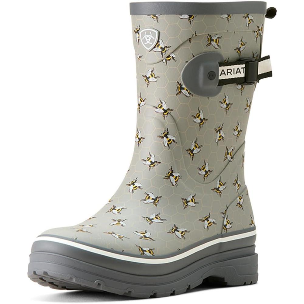 image:imageARIAT womens Kelmarsh Mid Rubber BootBee Print