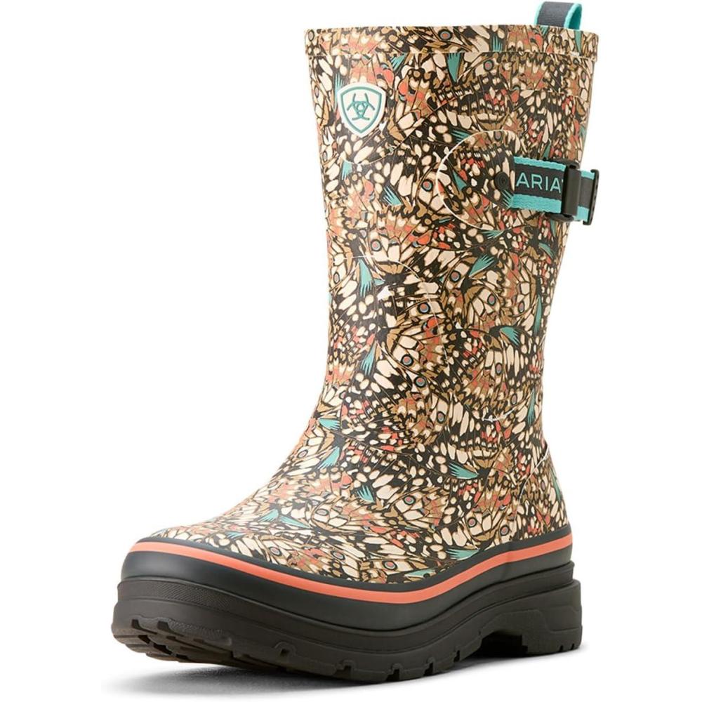 image:imageARIAT womens Kelmarsh Mid Rubber BootButterfly