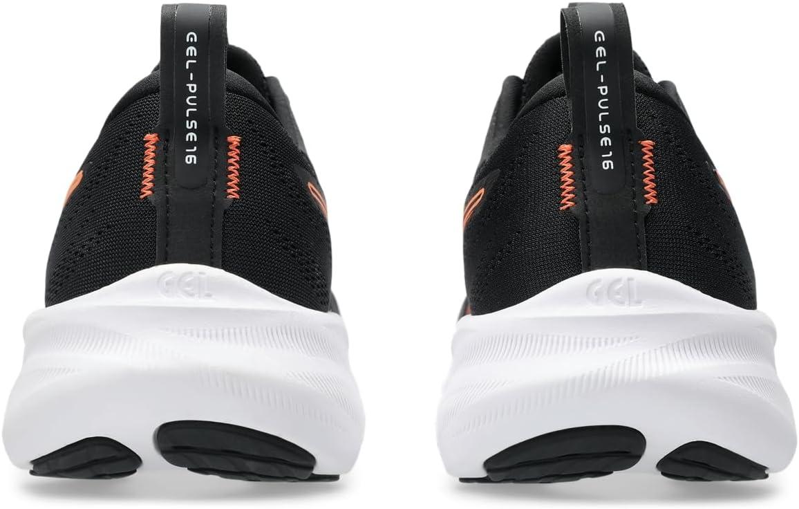 image:imageASICS Mens GelPulse 16 Running ShoesBlack Nova Orange