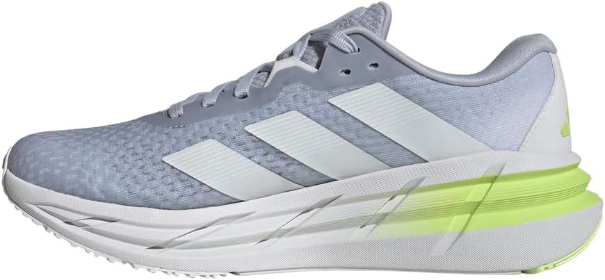 image:imageAdidas Mens Adistar 3 Running ShoesHalo SilverZero MetallicPulse Lime