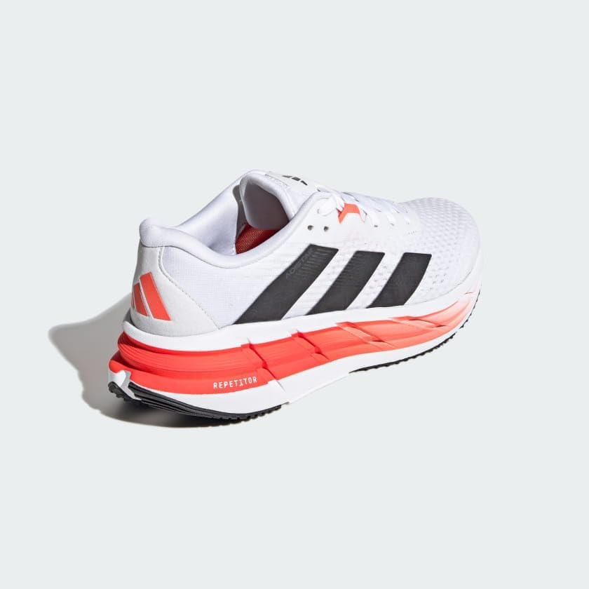 image:imageAdidas Mens Adistar 3 Running ShoesWhiteBlackSolar Red