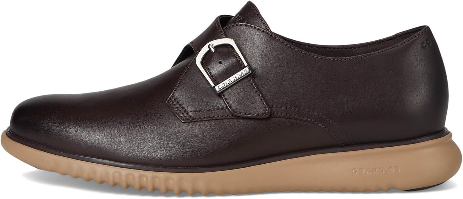 image:imageCole Haan Mens 2Zerogrand Monk StrapDark ChocolateDark Latte