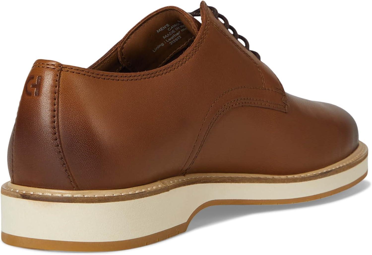 image:imageCole Haan Mens Morse Grand Plain ToeBritish TanIvory