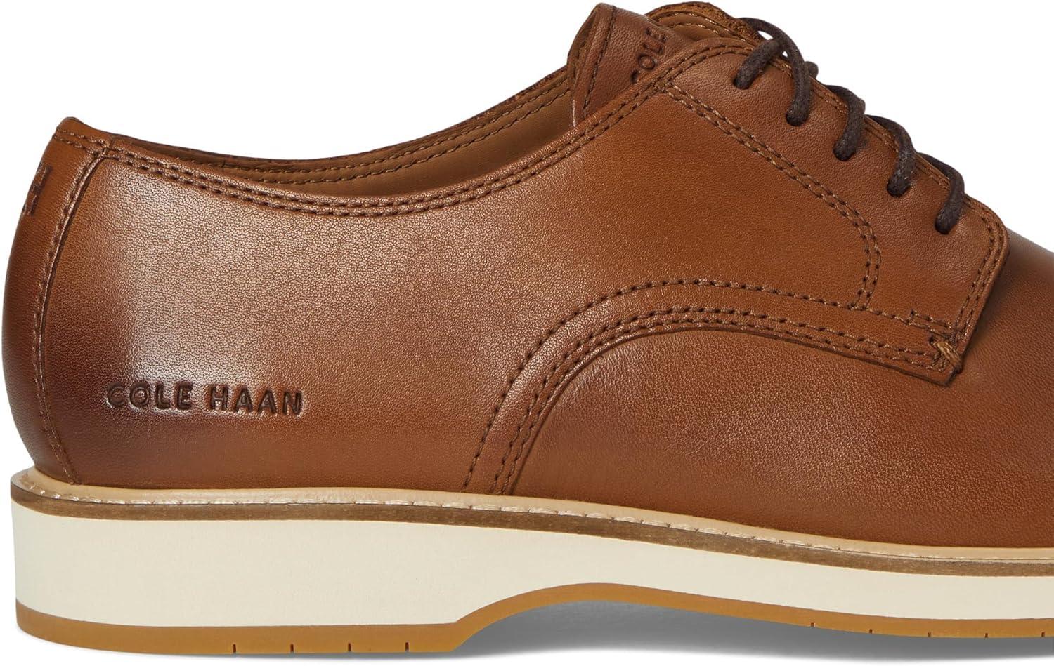 image:imageCole Haan Mens Morse Grand Plain ToeBritish TanIvory