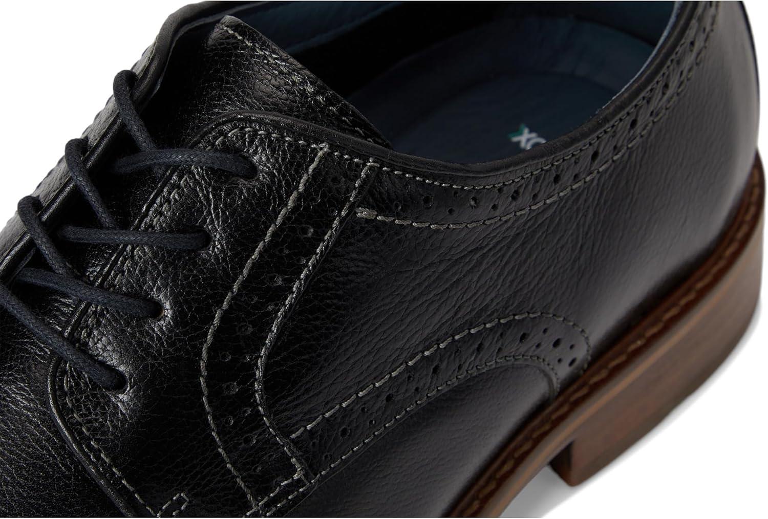image:imageJohnston ampamp Murphy XC Flex Raleigh Plain Toe TanBlack