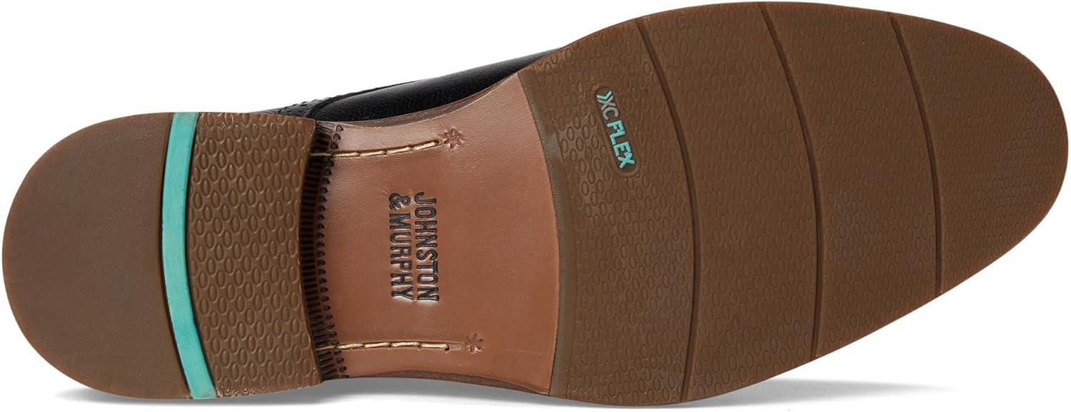 image:imageJohnston ampamp Murphy XC Flex Raleigh Plain Toe TanBlack