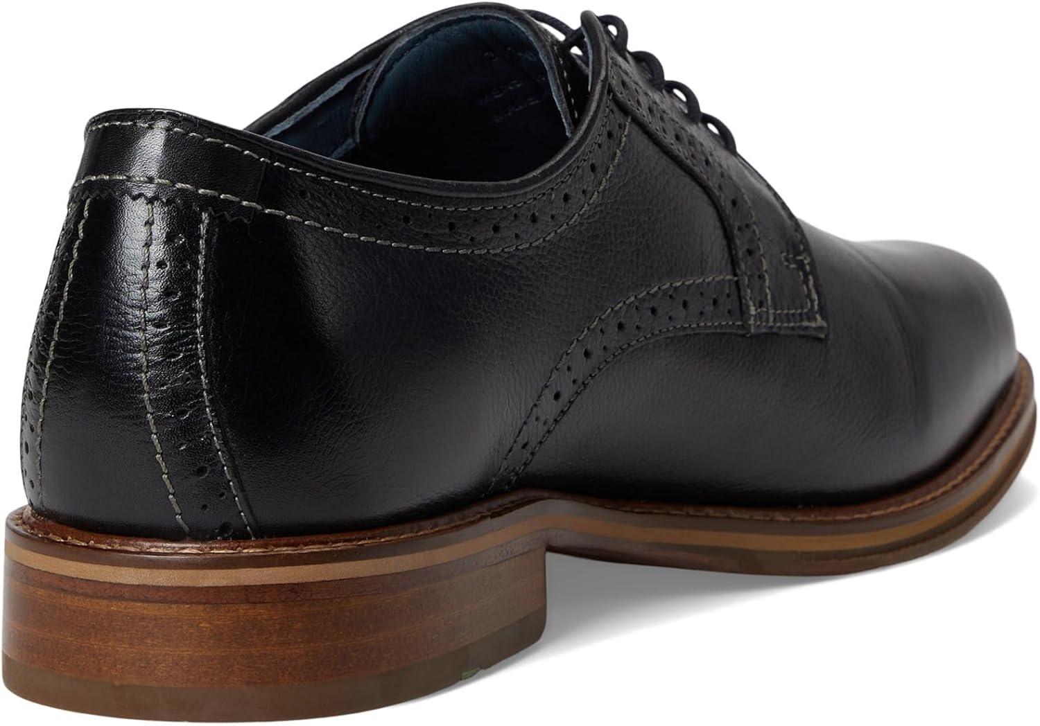 image:imageJohnston ampamp Murphy XC Flex Raleigh Plain Toe TanBlack