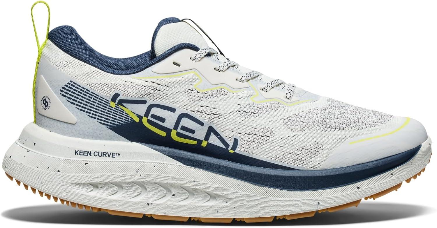 image:imageKEEN Mens Wk400 II Walking ShoeStar WhiteNaval Academy