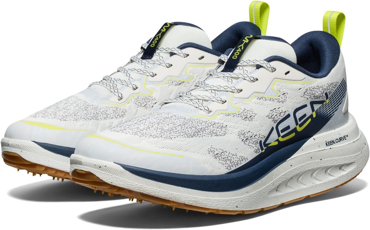 image:imageKEEN Mens Wk400 II Walking ShoeStar WhiteNaval Academy