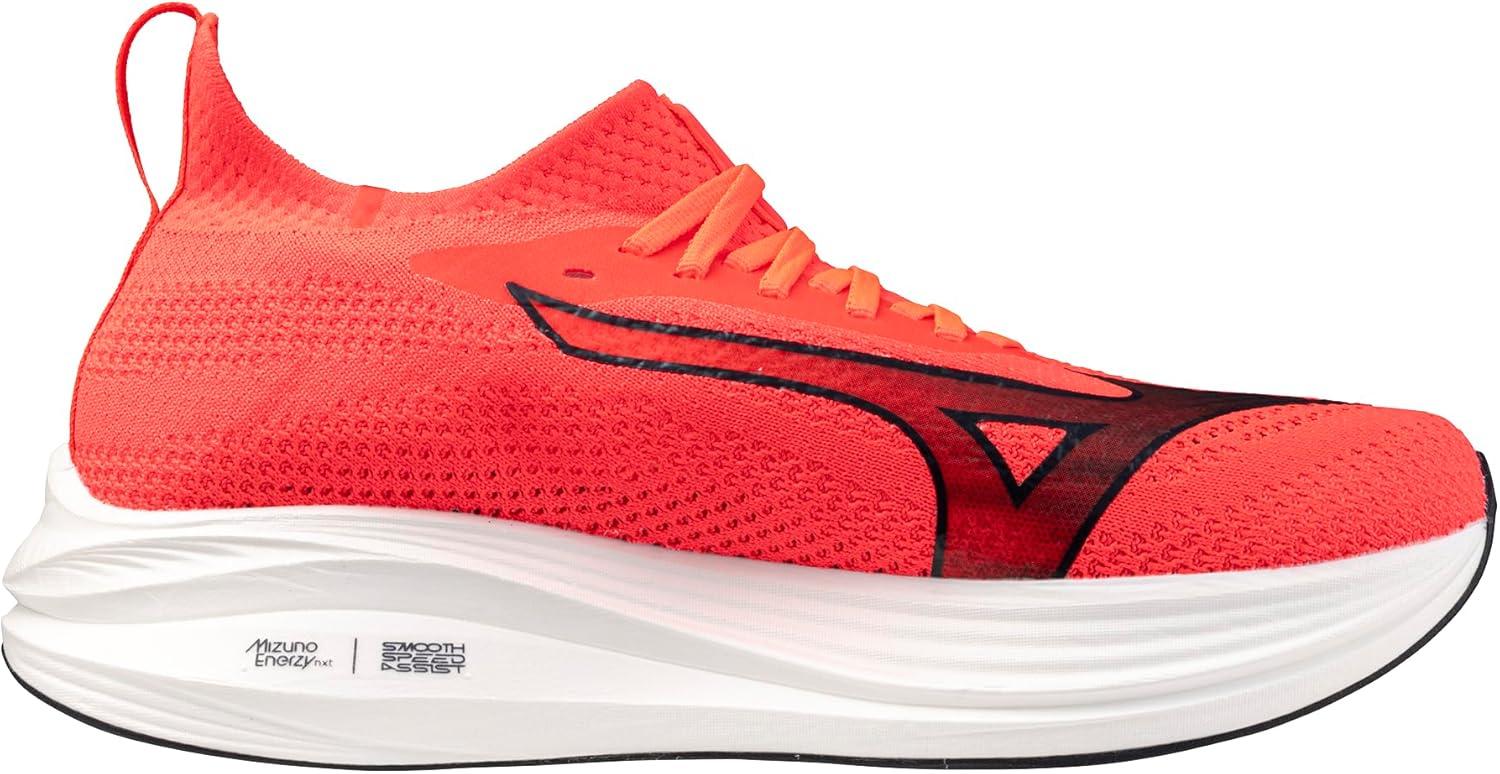 image:imageMizuno Mens Mens Neo Zen Running ShoeFiery Coralbaritone Blue