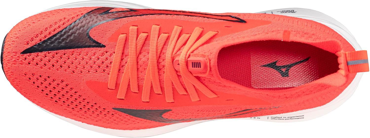 image:imageMizuno Mens Mens Neo Zen Running ShoeFiery Coralbaritone Blue