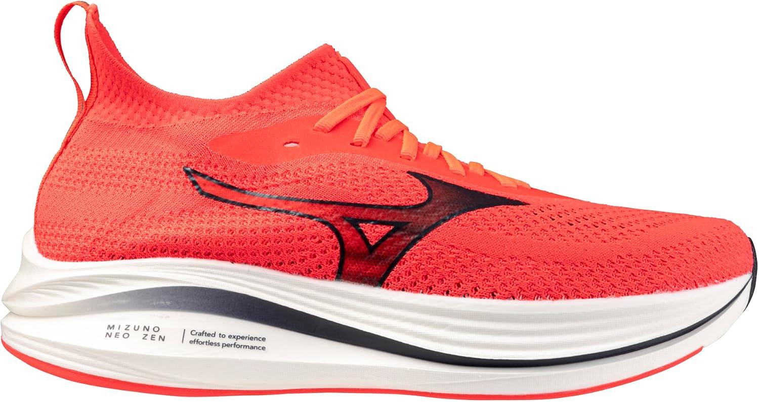image:imageMizuno Mens Mens Neo Zen Running ShoeFiery Coralbaritone Blue