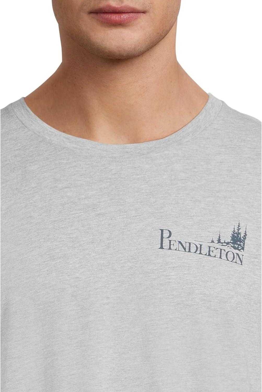 image:imagePendleton Mens Outdoor Sunset Graphic TeeAthletic HeatherGrey