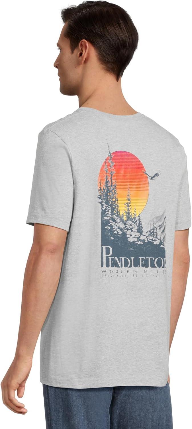 image:imagePendleton Mens Outdoor Sunset Graphic TeeAthletic HeatherGrey