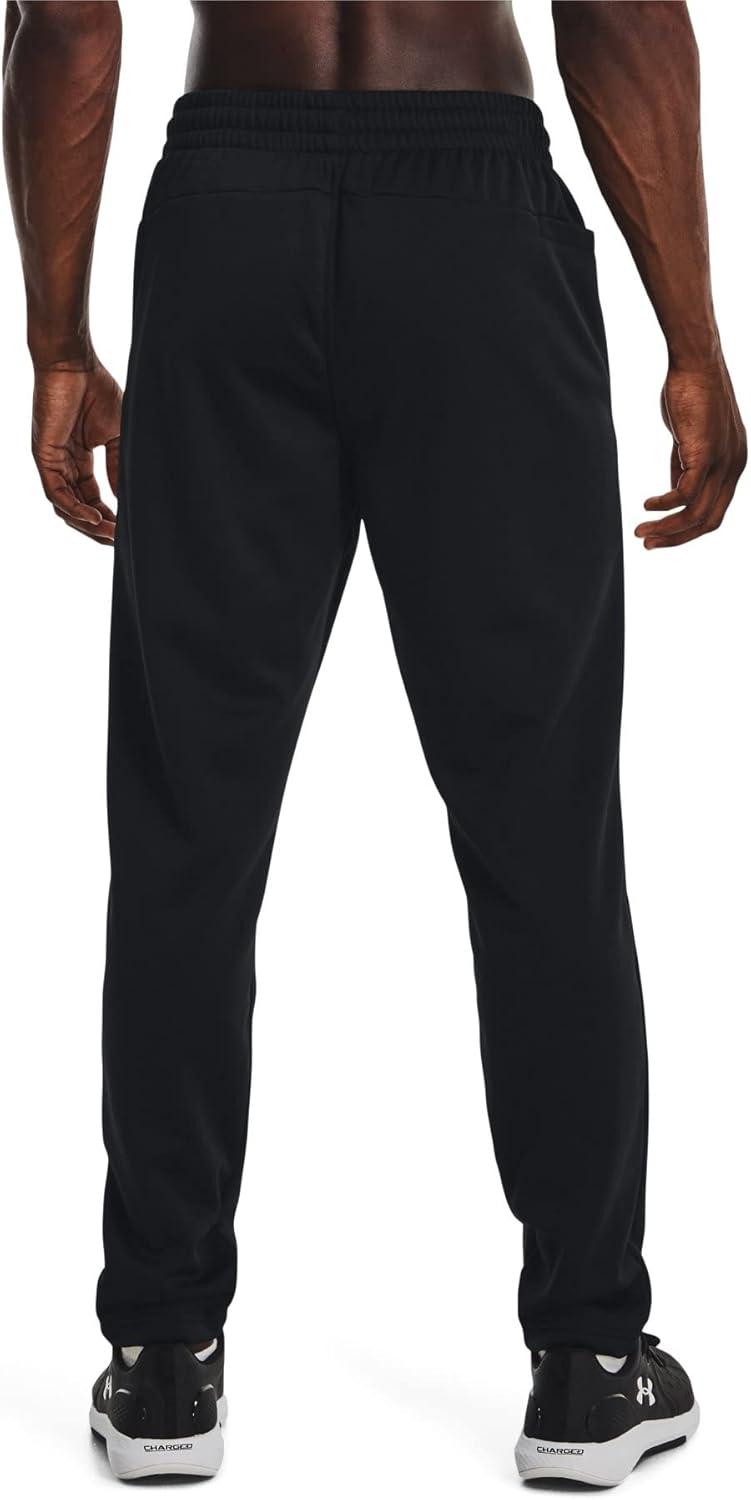 image:imageUnder Armour Mens Armourfleece Straight Leg Pant001 Black Black