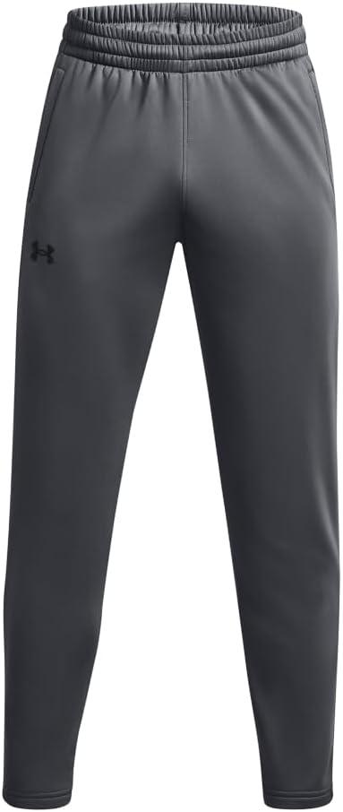 image:imageUnder Armour Mens Armourfleece Straight Leg Pant012 Pitch Gray Black
