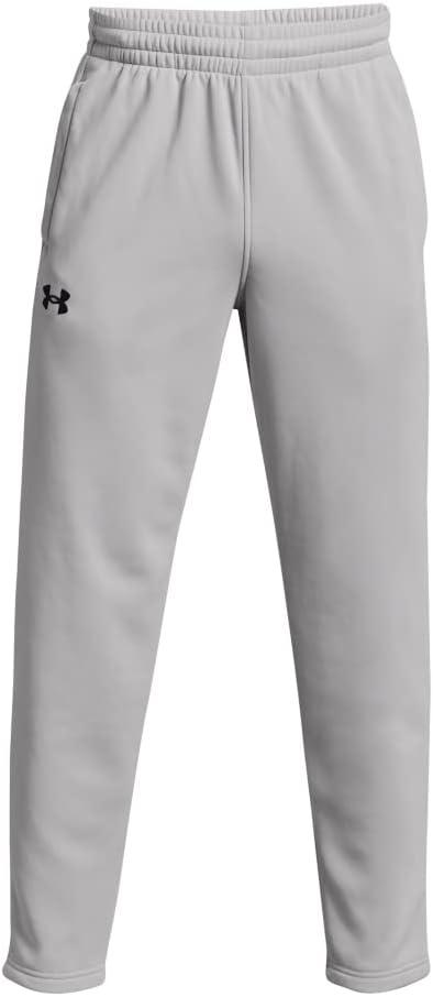 image:imageUnder Armour Mens Armourfleece Straight Leg Pant014 Halo Gray Black