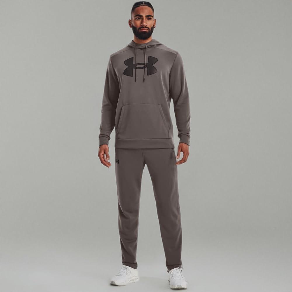 image:imageUnder Armour Mens Armourfleece Straight Leg Pant176 Fresh Clay Black
