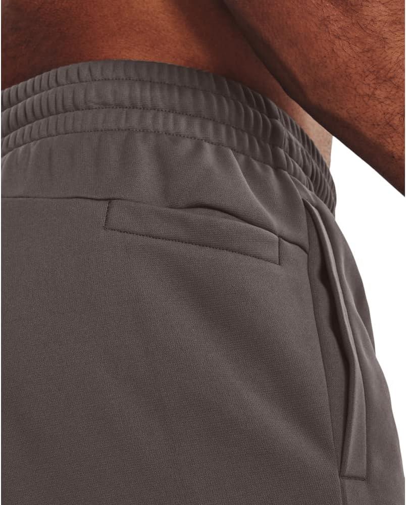 image:imageUnder Armour Mens Armourfleece Straight Leg Pant176 Fresh Clay Black