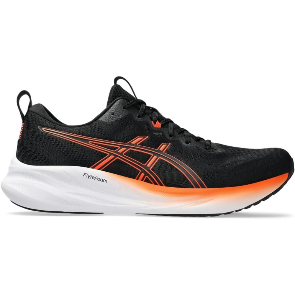 image:imageASICS Mens GelPulse 16 Running ShoesBlack Nova Orange