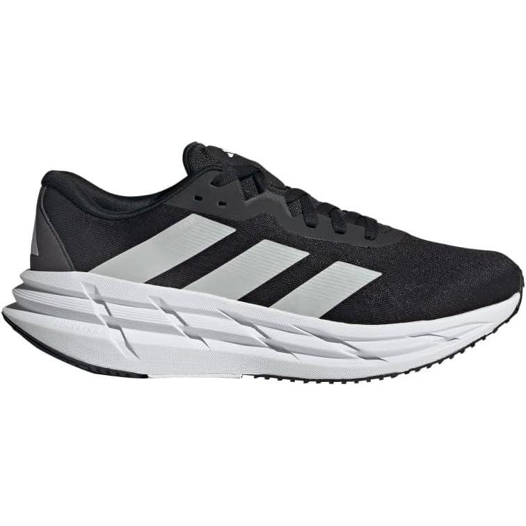image:imageAdidas Mens Adistar 3 Running ShoesBlackWhiteGrey