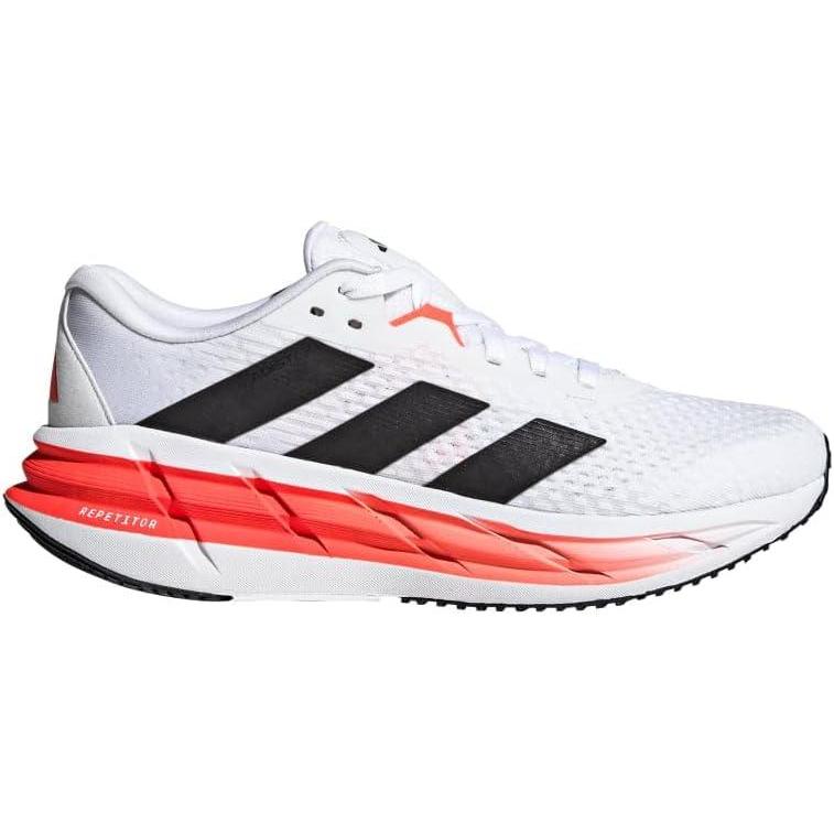 image:imageAdidas Mens Adistar 3 Running ShoesWhiteBlackSolar Red