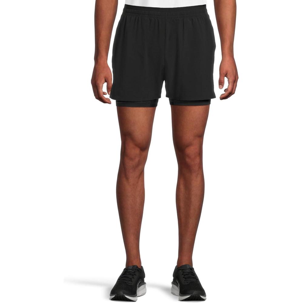 image:imageChubbies Ultimate Training Shorts Mens Gym Shorts and Activewear AntiChafing Compression Liner Elastic Waist 5 PocketsBlack Solid