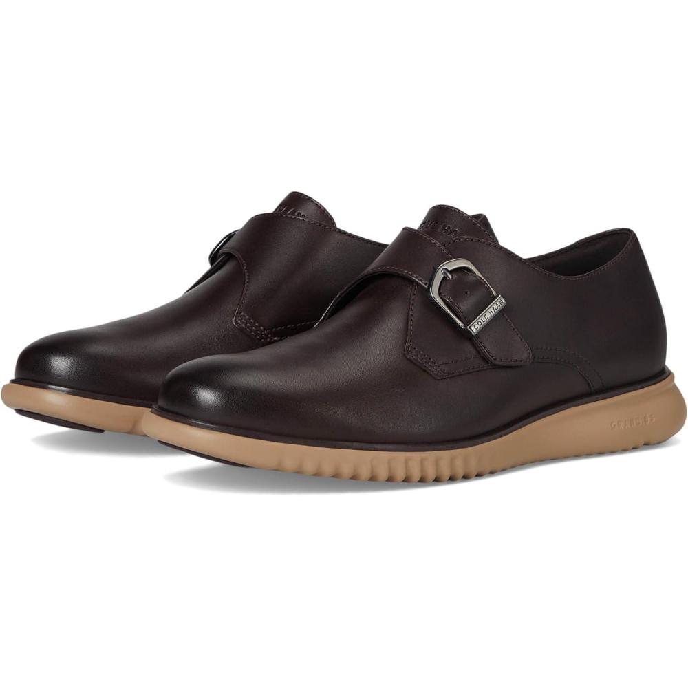 image:imageCole Haan Mens 2Zerogrand Monk StrapDark ChocolateDark Latte