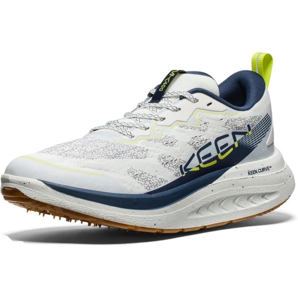 image:imageKEEN Mens Wk400 II Walking ShoeStar WhiteNaval Academy