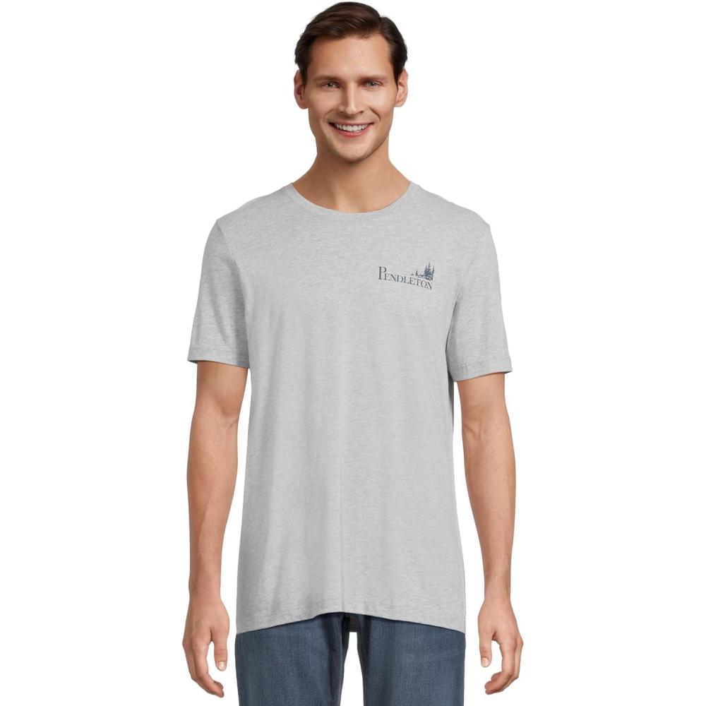 image:imagePendleton Mens Outdoor Sunset Graphic TeeAthletic HeatherGrey